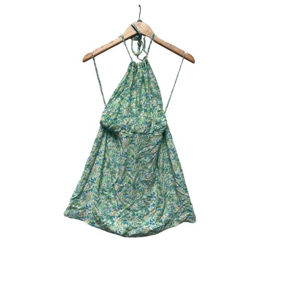 FAITHFULL THE BRAND Gaia Mini Dress Size S in Varenna Floral Print - Picture 1 of 9